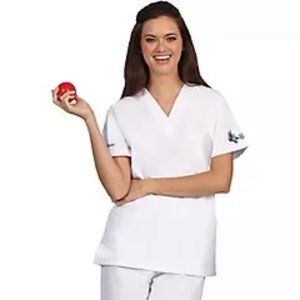 Keiser University ABSN Nursing uniform scrub top